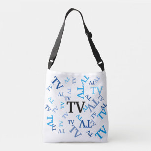Tote Bag (ao) - Blue Initials