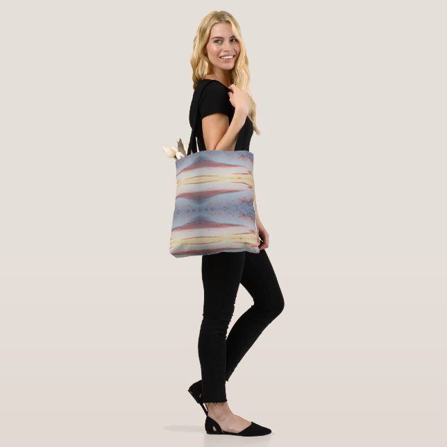 Tote Bag (ao) - Sunset Clouds (On Model)