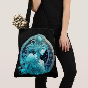 Tote Bag Aquarius Zodiac sign