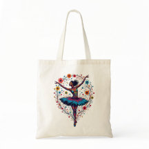 Tote bag "Bailarina"