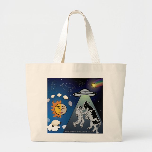 Tote Bag - Beaming Up (Front)