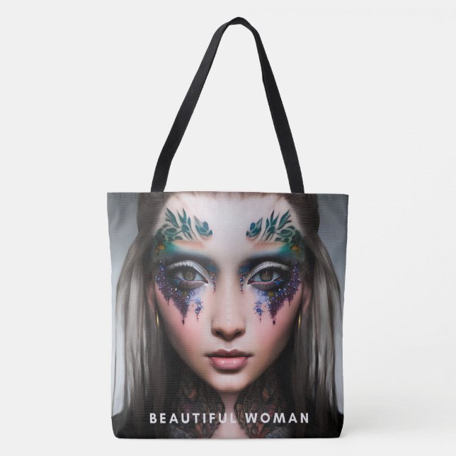 Tote Bag beautiful woman (Front)