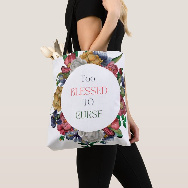 Tote Bag - Blessed1 (Close Up)