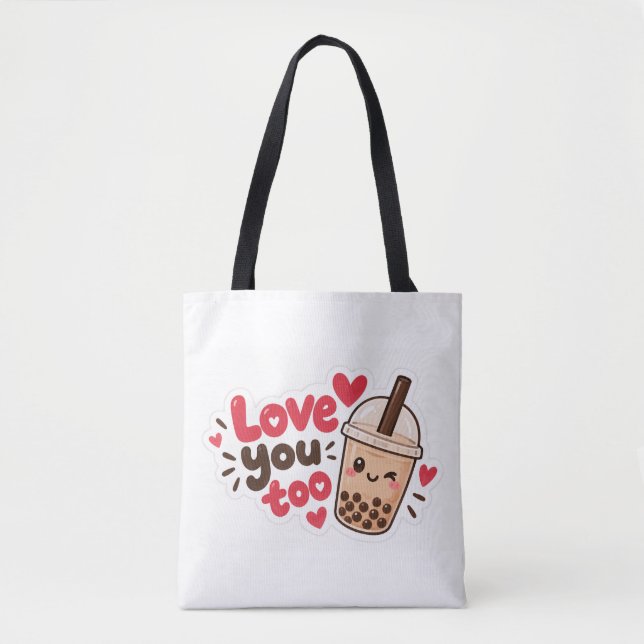 Tote bag boba (Front)