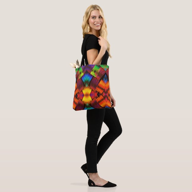 Tote Bag Butterfly Scales (On Model)