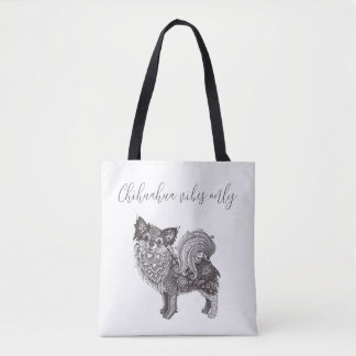 Tote Bag Chihuahua Vibes