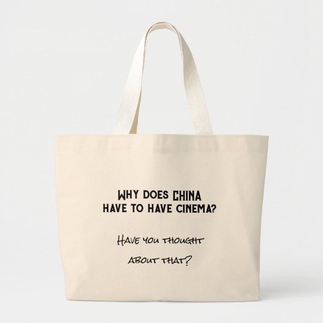 Tote Bag (China Shitnema English Version) (Front)