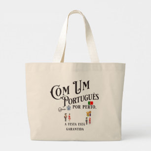 Tote Bag Com um Portugues por perto