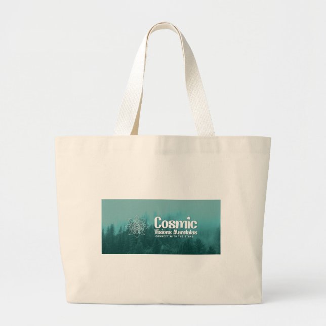 tote bag cosmic Visions merchandising (Front)