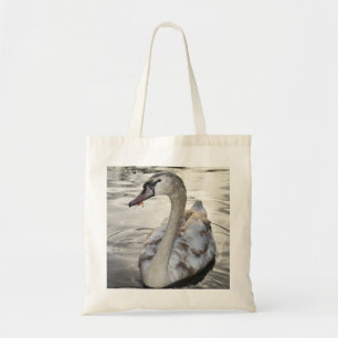 Tote Bag featuring beautiful Swan