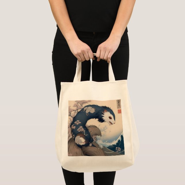 Tote Bag - Ferret - Japan (Front (Product))