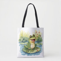 Tote bag frog