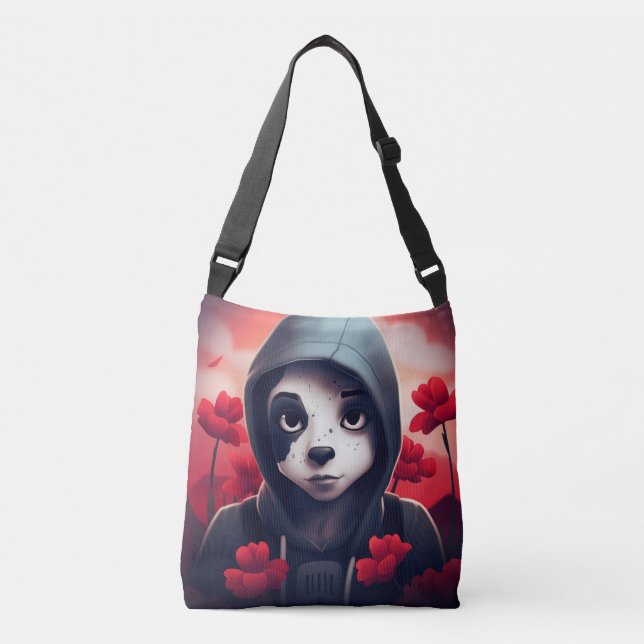 Tote Bag gray sweater (Front)