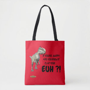 Tote bag "happy dinosaur"