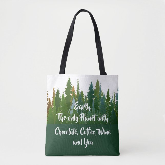 Tote bag honouring the earth (Front)