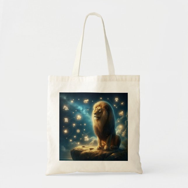Tote bag image sign Leo (Front)