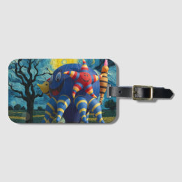 tote bag luggage tag