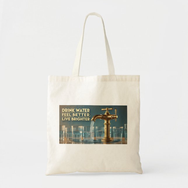Tote Bag- Mindful Living. Bag (Front)