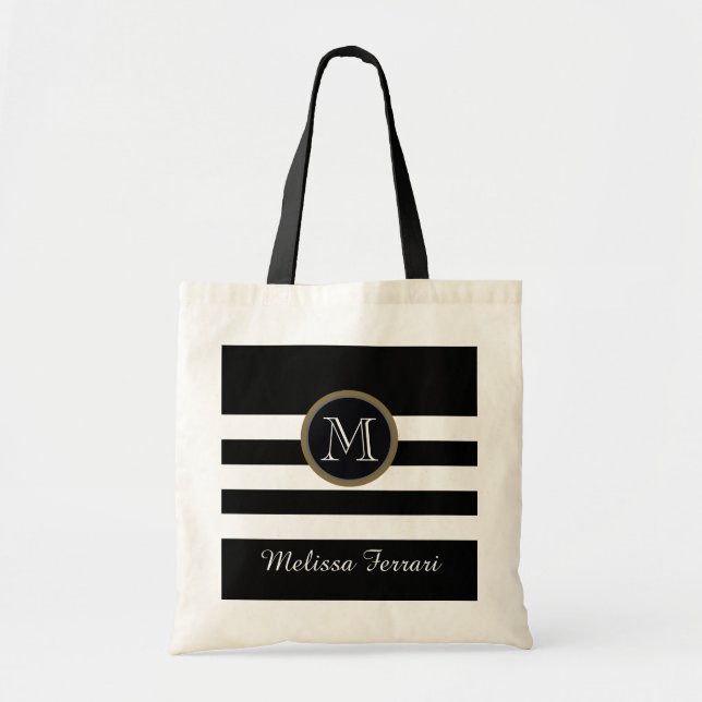 tote-bag modern and personalised tote bag (Front)