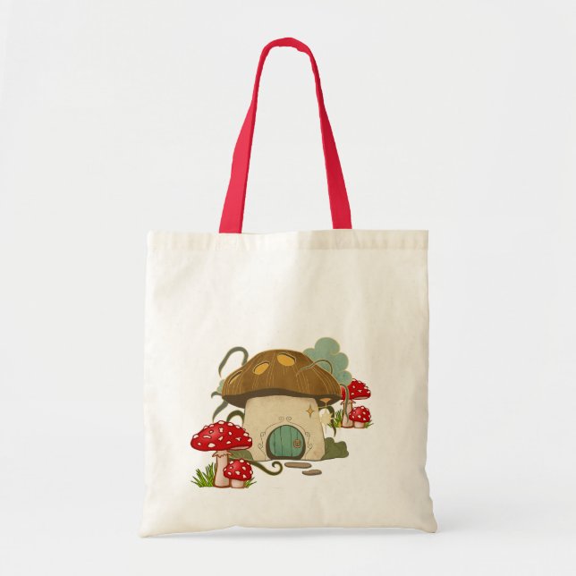 Tote bag mushrooms  (Front)