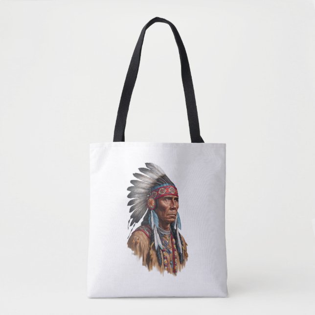 Tote Bag - Native Americans (Front)