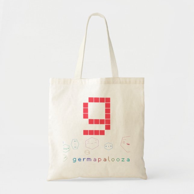 Tote Bag - Natural Fabric - Germapalooza 2026 (Front)