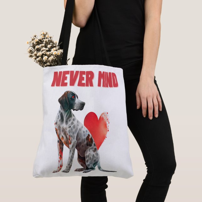 Tote Bag Never mind (Close Up)