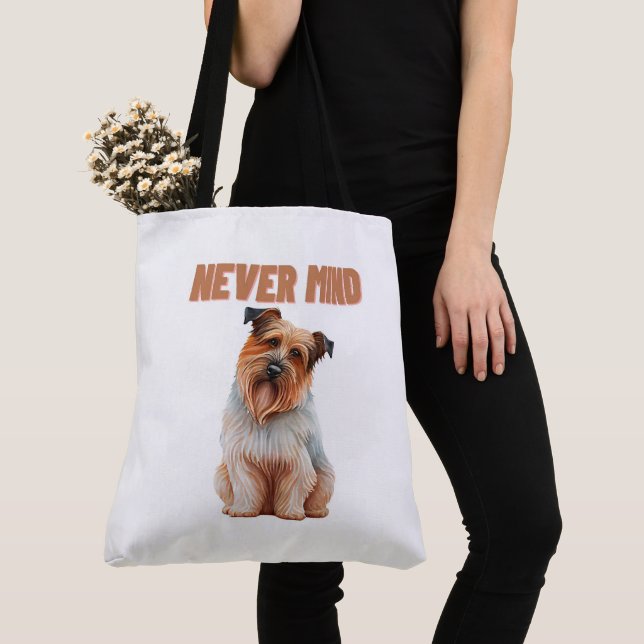 Tote Bag Never mind (Close Up)