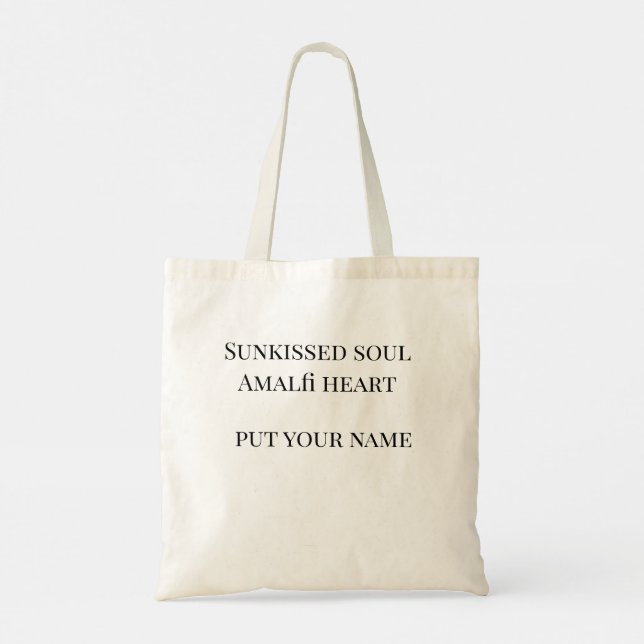 Tote Bag of Amalfi Coat (Back)