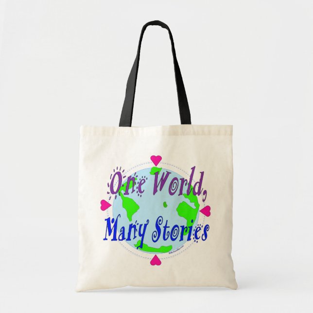 Tote Bag - One World, Many Stories (Front)
