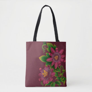 Tote Bag Passion Fruit Illustration