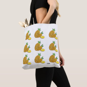Tote Bag : Pineapples 