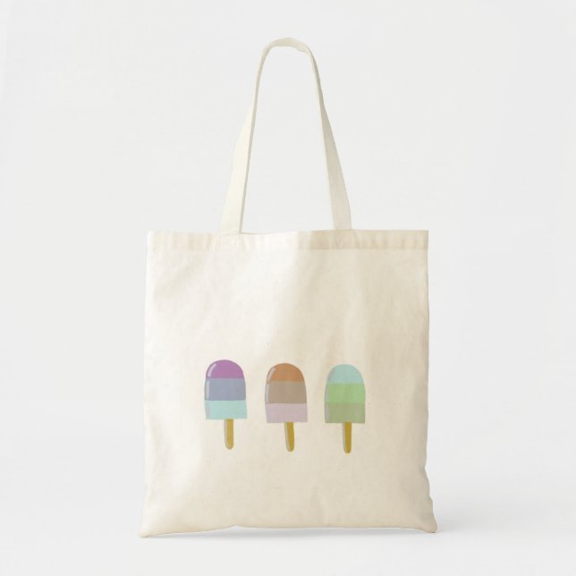 Tote Bag Popsicle Design (Front)
