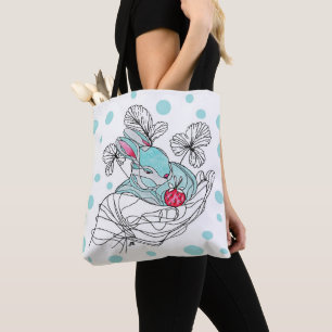 Tote Bag Rabbit in Hand