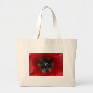 Tote Bag Red flower