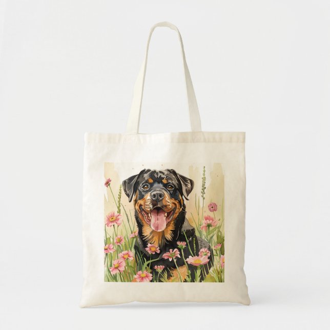  Tote Bag – Rottweiler Tote Bag  (Front)