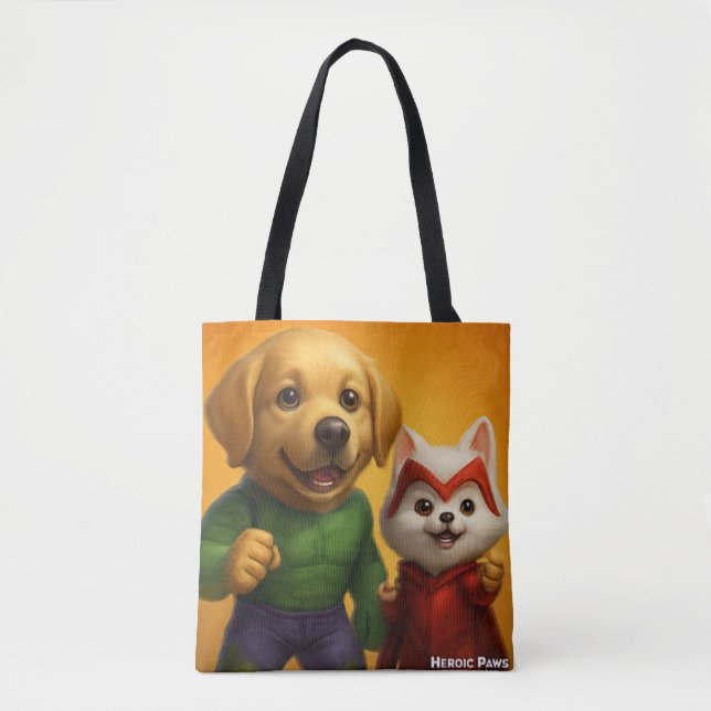 Tote Bag Shoping Bag.|WaraMuse  Chic.Convenient. (Front)