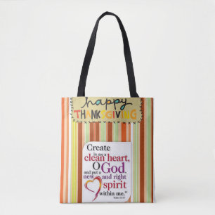 Tote bag thanksgiving
