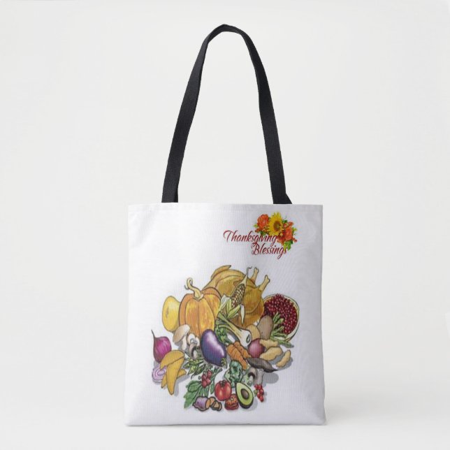 Tote bag thanksgiving (Front)