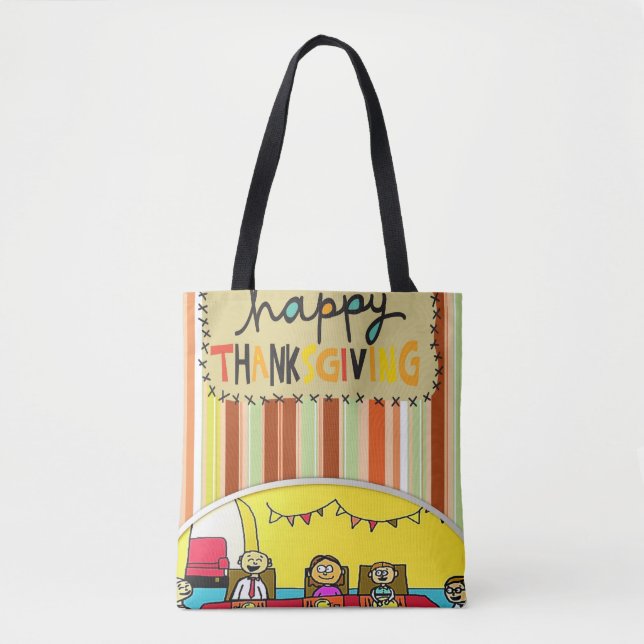 Tote bag thanksgiving (Front)