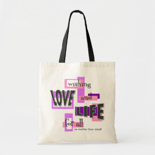 Tote bag to share your pro-life beliefs.