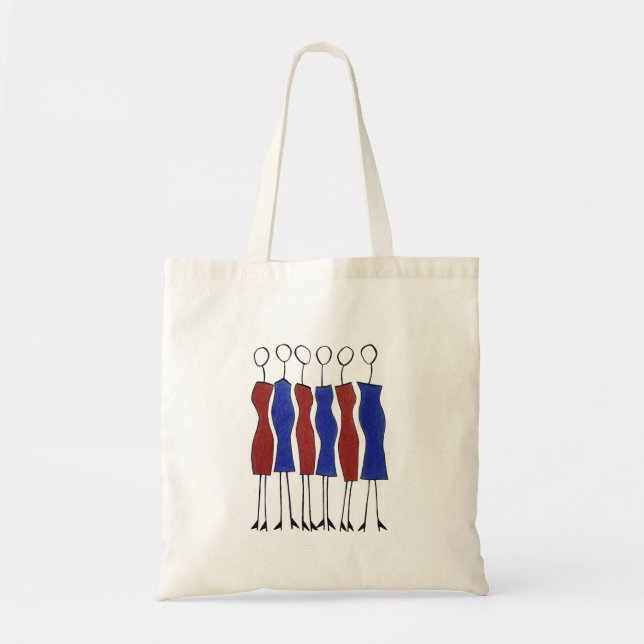 Tote Bag (Unique Hand-drawn) (Front)
