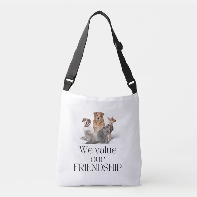 Tote Bag - we value our friendship (Front)