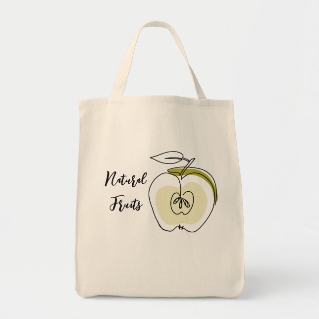 Tote Bag with a cute design. (Front)