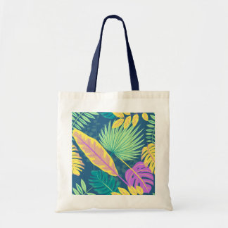 Tote bag with blue colour handles.