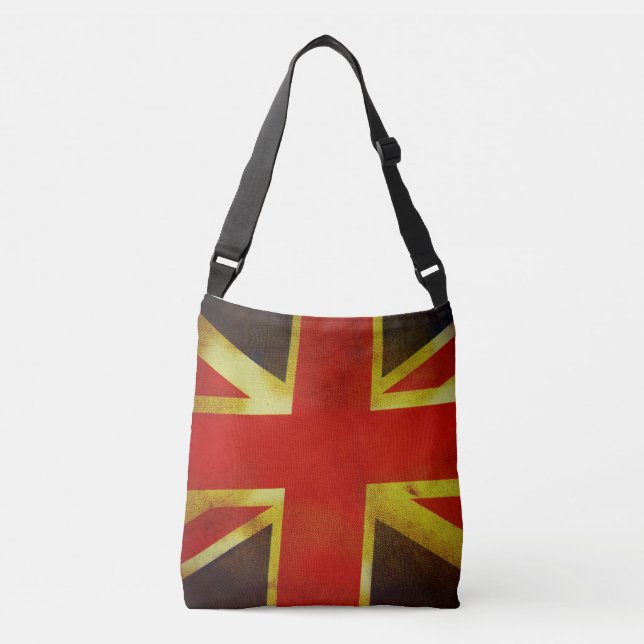 Tote Bag with Old British Flag (Front)