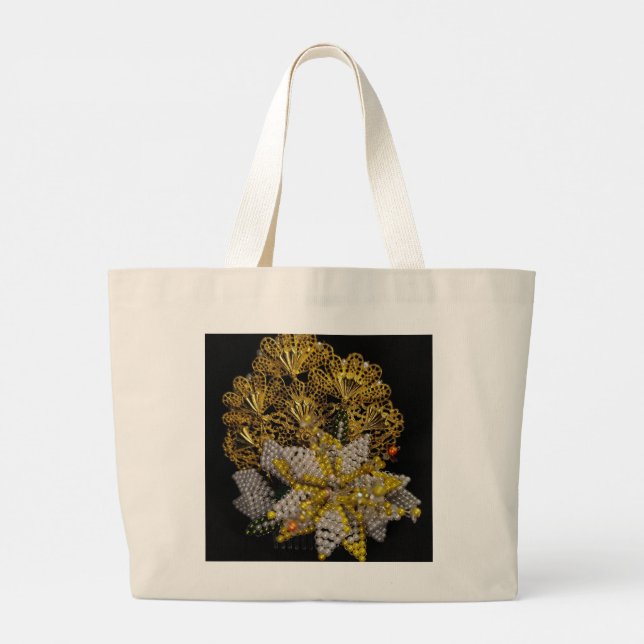 Tote Bag with Traditional Design - Art (Back)