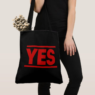 Tote Bag Yes