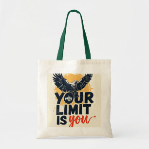 Tote Bag - 'Your Only Limit is You' Motivational D
