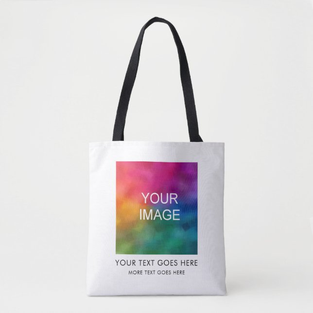 Tote Bags Add Image Text Here Elegant Template (Front)